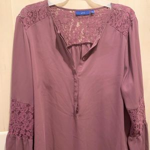 Light purple women’s blouse